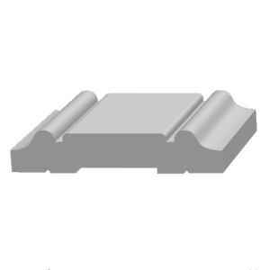 Ultrawood U 031 молдинг белый под покраску 9х47х2440