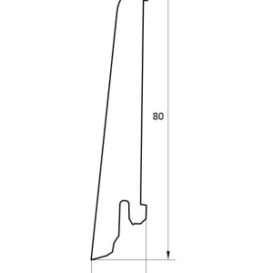 Плинтус шпонированный Tarkett 20х80