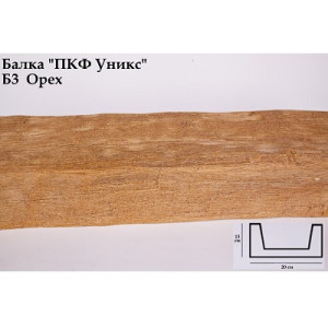 Балка Уникс Классика Б3 Орех