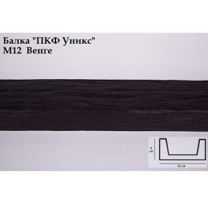 Балка Уникс Модерн М12 Венге