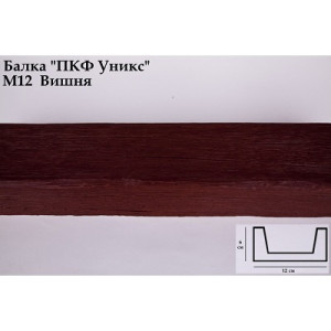 Балка Уникс Модерн М12 Вишня