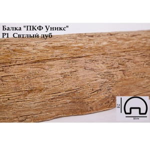 Балка Уникс Ретро Р1 Светлый дуб