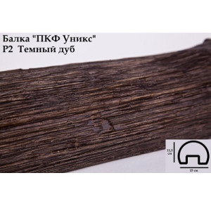 Балка Уникс Ретро Р2 Темный дуб
