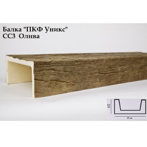 Балка Уникс Славянский Стиль СС3 Олива