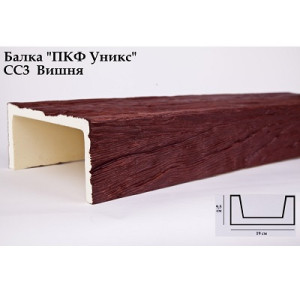 Балка Уникс Славянский Стиль СС3 Вишня