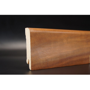 Шпонированный плинтус Burkle (Pedross) Орех 15х95х2500 мм (пог. м)