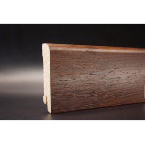 Шпонированный плинтус Burkle (Pedross) Венге Ориджинал 15х95х2500 мм (пог. м)