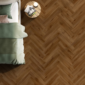 Дизайн плитка ПВХ Moduleo Roots 0.55 Herringbone 58876 Sierra Oak