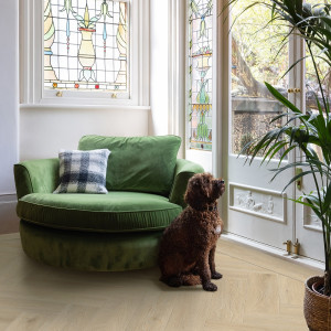 Дизайн плитка ПВХ Moduleo Roots 0.55 Herringbone 86237 Galtymore Oak