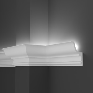 Карниз Decor Dizayn DD509 75x120х2000 мм (пог. м)