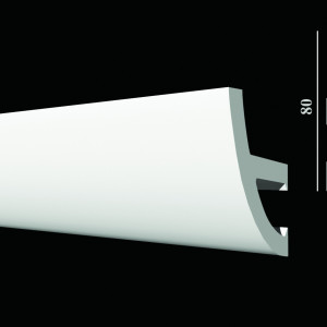 Карниз Decor Dizayn DD510 49x80х2000 мм (пог. м)