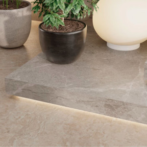 Кварцвиниловая плитка ПВХ Vinilam Ceramo XXL 2,5 мм 81222 Аравийский Камень