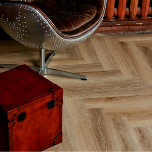 Кварцвиниловая плитка ПВХ Vinilam Parquet Herringbone Glue 2.5 mm GD11166 Паркет Классический