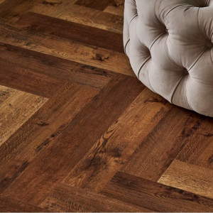 Кварцвиниловая плитка ПВХ Vinilam Parquet Herringbone Glue 2.5 mm GD11177 Паркет Версальский