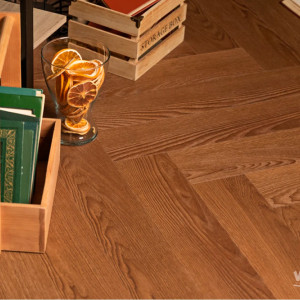 Кварцвиниловая плитка ПВХ Vinilam Parquet Herringbone Glue 2.5 mm GD11200 Паркет Винсент