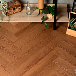 Кварцвиниловая плитка ПВХ Vinilam Parquet Herringbone Glue 2.5 mm GD11200 Паркет Винсент