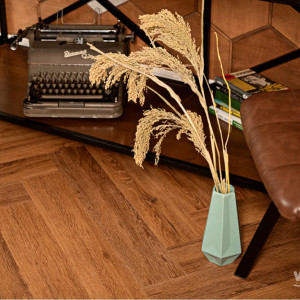 Кварцвиниловая плитка ПВХ Vinilam Parquet Herringbone Glue 2.5 mm GD11210 Паркет Де Вилль