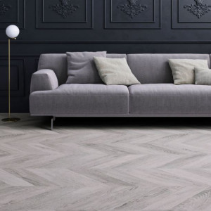 Ламинат Faus Masterpieces S180086 Light Grey Chevron