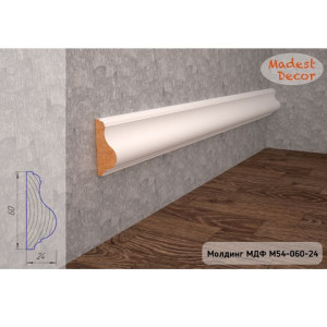 Молдинг МДФ Madest Decor m54 60-24 *под заказ