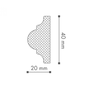 Молдинг NMC Wallstyl WL1