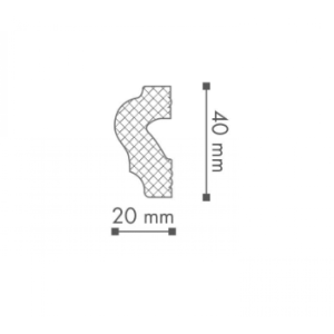 Молдинг NMC Wallstyl WL2