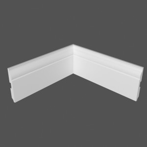 Плинтус Deartio P3.120.16 Белый под покраску 16х120х2070 мм (пог. м)