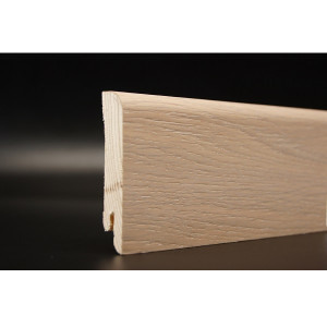 Плинтус деревянный Pedross Дуб кремово-белый 70x15