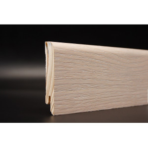 Плинтус деревянный Pedross Дуб выбеленный/крем 70x15