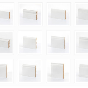 Плинтус МДФ Ликорн разный размер и профиль (пог. м)