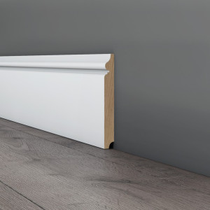 Плинтус Evrowood Белый PN 170 16х140х2000 мм (пог. м)
