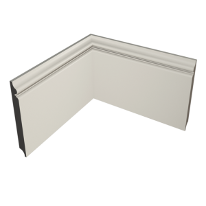 Плинтус Evrowood Белый PN 180 16х165х2000 мм (пог. м)