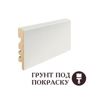 Плинтус МДФ Finitura Decor F3 Под покраску 16х80 мм (пог. м)
