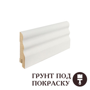 Плинтус МДФ Finitura Decor RR Под покраску 16х70 мм (пог. м)