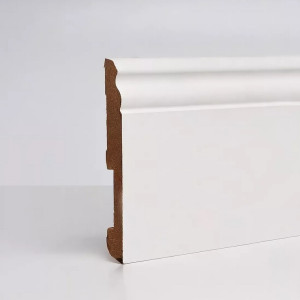 Плинтус МДФ Pedross White 6339 Белый 18х78 мм (пог. м)
