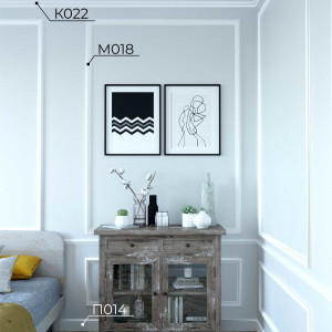 Карниз CoSca КX022 45х30х2000 мм (пог. м)