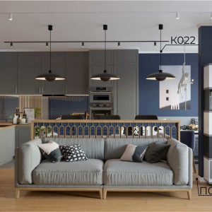 Карниз CoSca КX022 45х30х2000 мм (пог. м)