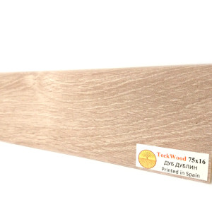 Плинтус TeckWood Дуб Дублин 16х75х2150 мм (пог. м)