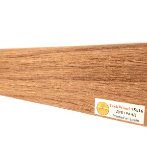 Плинтус TeckWood Дуб Гранд 16х75х2150 мм (пог. м)