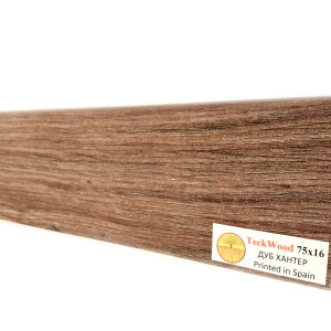 Плинтус TeckWood Дуб Хантер 16х75х2150 мм (пог. м)