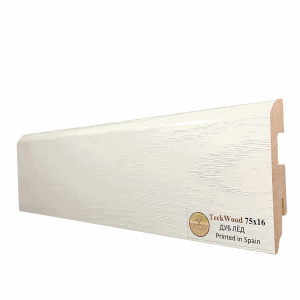 Плинтус TeckWood Дуб Лёд 16х75х2150 мм (пог. м)