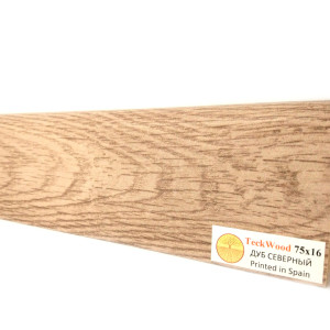 Плинтус TeckWood Дуб Северный 16х75х2150 мм (пог. м)