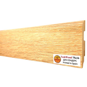Плинтус TeckWood Дуб Сондерс 16х75х2150 мм (пог. м)