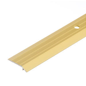 Порог алюминиевый косой Cezar LPS 30х5 мм 1.8 п.м. Бронза тёмная матовая