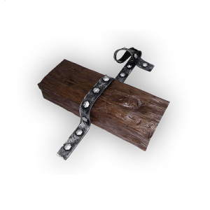 Ремень Уникс Имитация ковки М Серебро