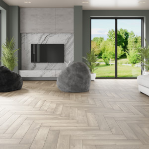 SPC ламинат Alpine Floor Parquet Light Еco 13-5B Дуб Натуральный Отбеленный