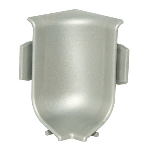 Угол внутренний к плинтусу Effector Q63.01 Серебро