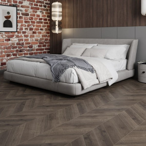 Виниловая плитка Alpine Floor Chevron Alpine LVT Еco 20−9A Дуб Антарес