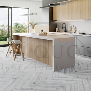 Виниловый ламинат The Floor Herringbone P1007 Ice Oak HB