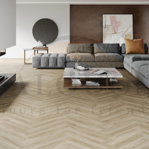 Виниловый ламинат The Floor Herringbone P6002 York Oak HB