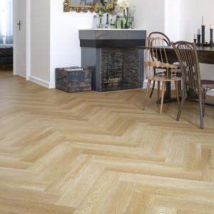 Виниловый LVT ламинат Firmfit Herringbone EW-2966 Дуб Натуральный Браш